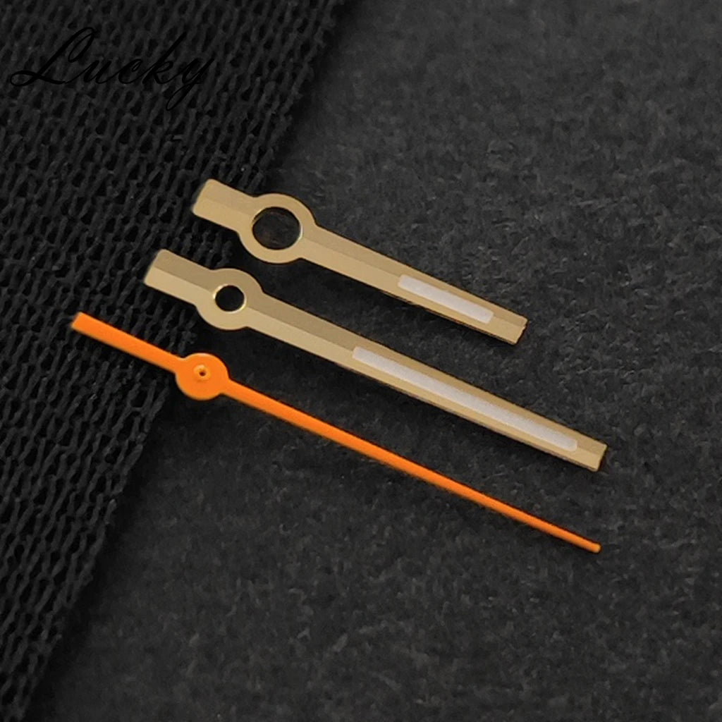 NH35 NH36 High Quality Hands Silver Gun Gold Rose Gold Watch Hands Green Luminous Watches Pointers Fit NH35/NH36/4R/7S Movement - Sun Studio