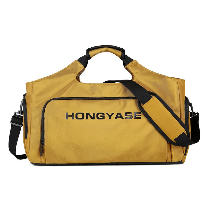Gym Sporttasche für Herren Reise Fitness Duffle Schuhfach Gepäck Duffel Wasserdicht Tragetaschen Wochenend Schulter Outdoor Tasche
