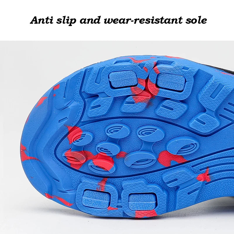 Summer Sandals for Boys Girls Non-Slip Outdoor Children Beach Shoes Lightweight Soft Sole Breathable Kids Walking Sandalias - Sun Studio