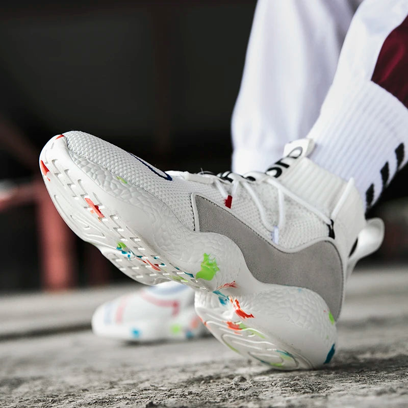 Casual Boot Shoes Men Camo Socks Sneakers Boots Shoes for Male Sneakers Breathable Jogging Trainer Socks Boots - Sun Studio
