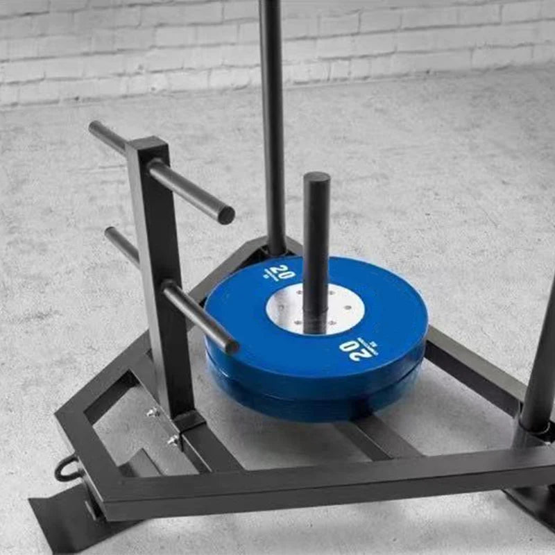 Gym Weight Sled For Home Fitness Training For Workout And Bodybuilding Exercises - Sun Studio