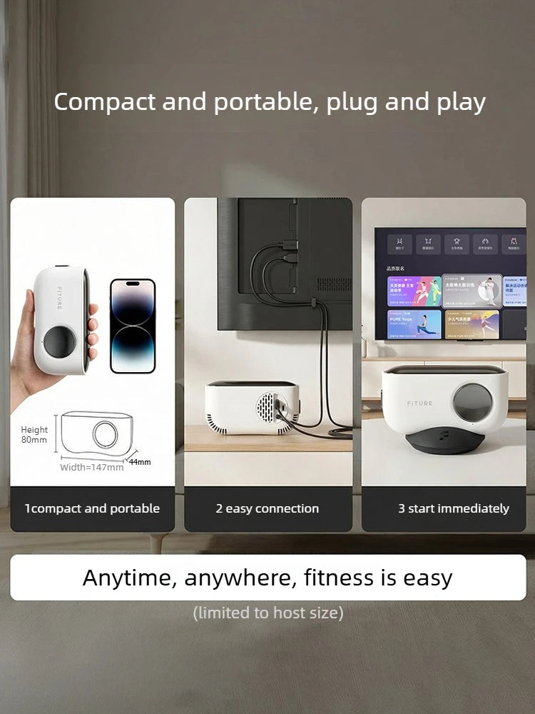 Fitness Magic Box AI, Intelligent Somatosensory Exercise, TV Projection, Console Game Dance Machine Home Fitness Equipment - Sun Studio