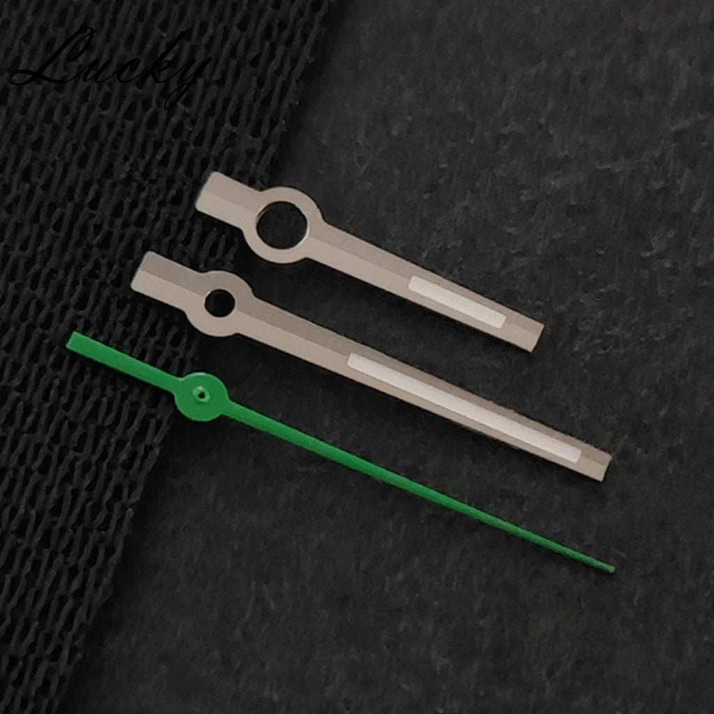 NH35 NH36 High Quality Hands Silver Gun Gold Rose Gold Watch Hands Green Luminous Watches Pointers Fit NH35/NH36/4R/7S Movement - Sun Studio
