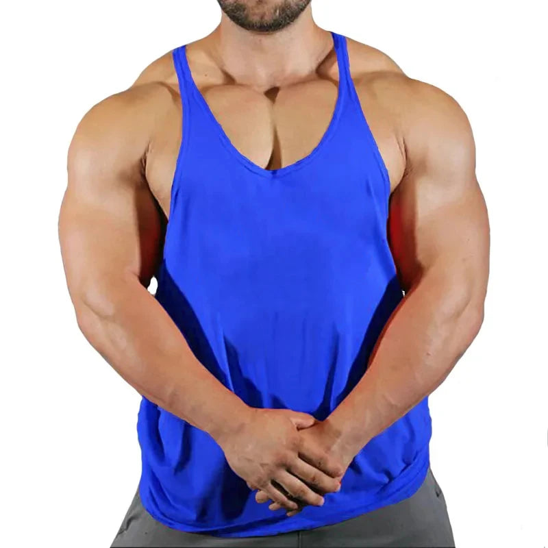 Gym Man Workout Bodybuilding Shirt Men Singlets Stringer Undershirt Vests Tank Top Vest Men's Brand Clothes Clothing Muscle Gyms - Sun Studio