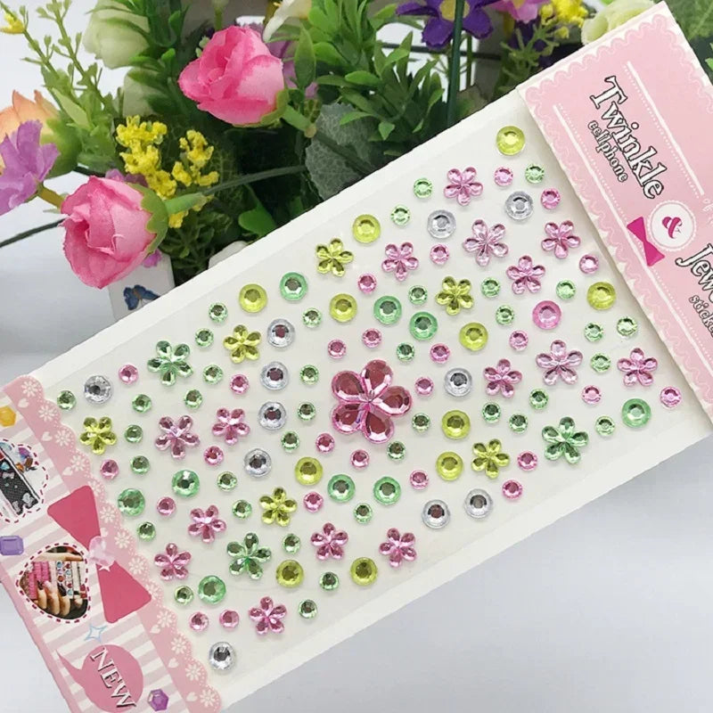 Glitzer Gesicht Aufkleber für Kinder Strasssteine für Augen Gesicht Diamanten Helle Aufkleber Festival Makeup Juwelen Aufkleber ZS006