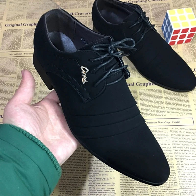 New Classic Shoes Men Leather Original Formal Oxford Shoes for Men Dress Shoes Men Wedding Dress Office Shoe Zapatos De Hombre - Sun Studio