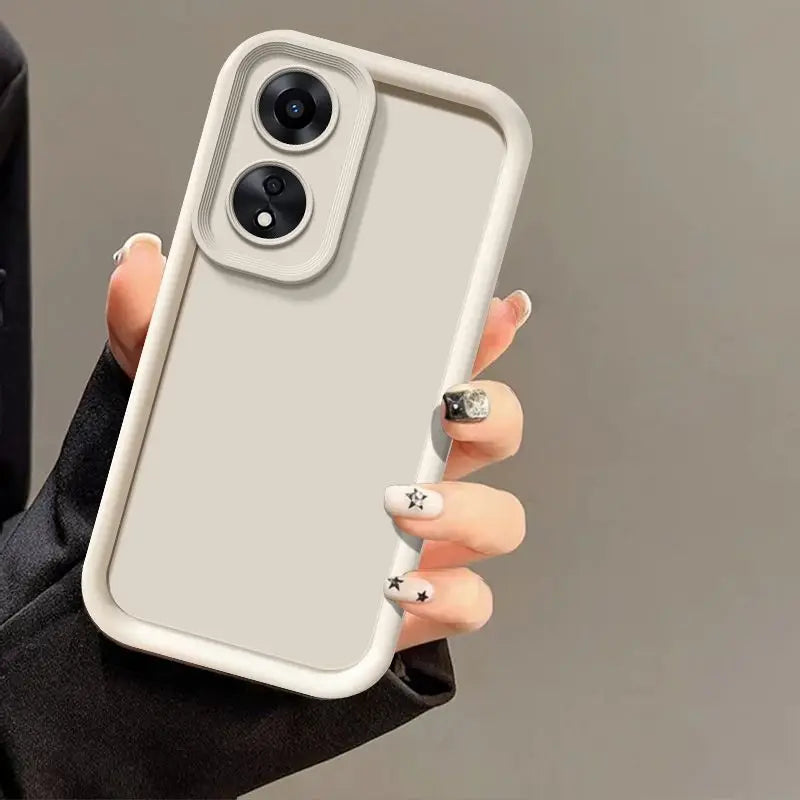 For OPPO A38 4G Case OPPO A17 OPPO A17K Phone Case Full Package Matte Anti Drop Soft Protective Cover - Sun Studio