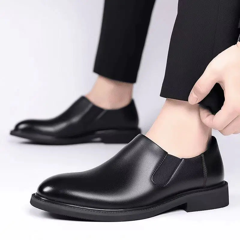 First-Class Military Leather Shoes Casual Business Men's Soft Bottom Shoes All Cowhide Special Offer Clearance Sale - Sun Studio