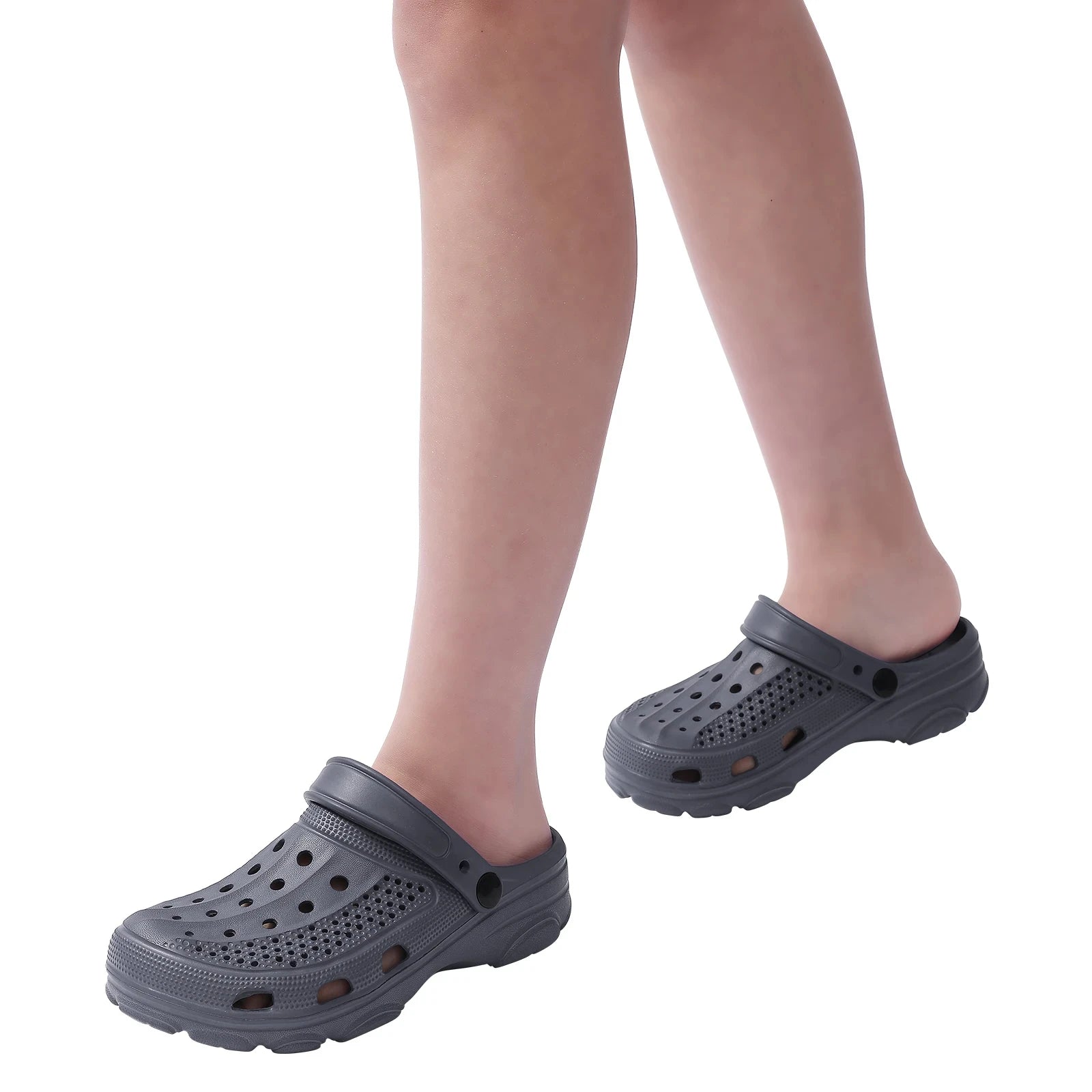 Eyriphy Men Slippers Garden Shoes Breathable Hole Slippers Outdoor Fishing Shoes Non-Slips Kitchen Slippers EVA Sole Men Sandals - Sun Studio