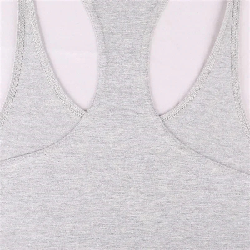 Strength Printed Men's Stringer Vest - Cotton Breathable Y - Fitness Back Fitness Wear, Intensive Training and Fitness Style - Sun Studio