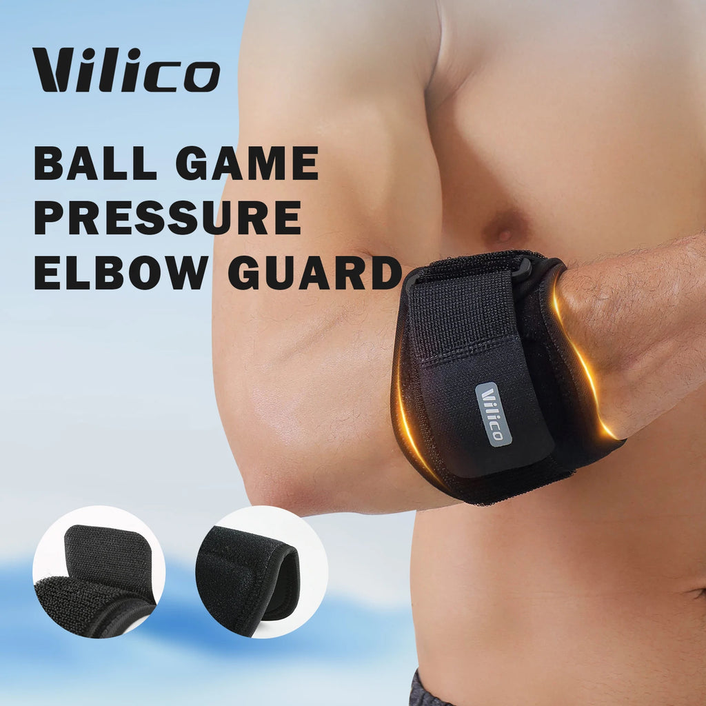 1PCS Adjustbale Tennis Elbow Support Guard Pads Golfer's Strap Elbow Lateral Pain Syndrome Epicondylitis Brace - Sun Studio