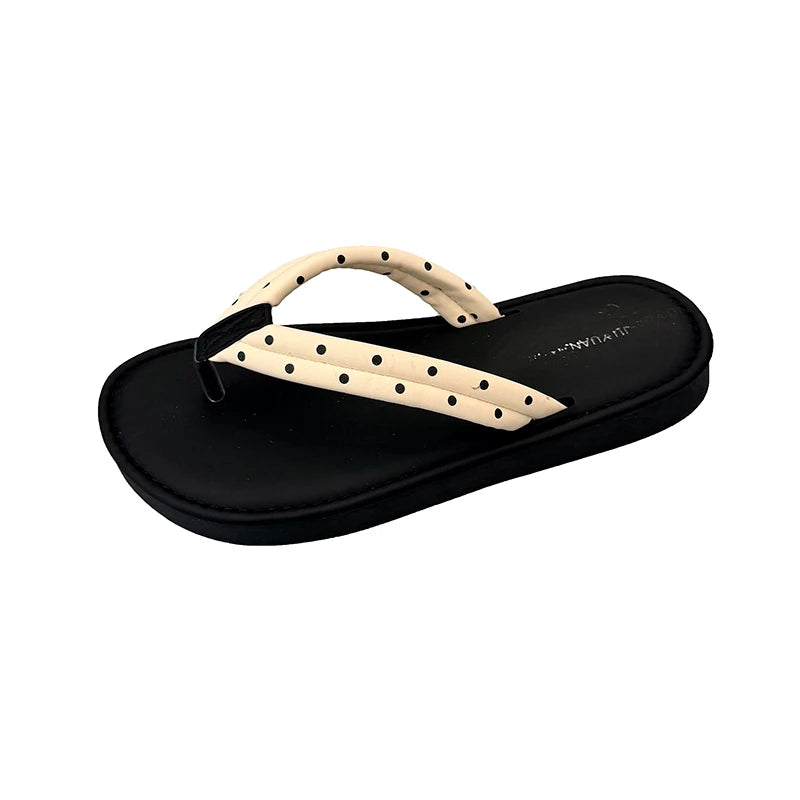 Women's Sandals Summer New Beach Flat Shoes Casual Comfortable Non-Slip Wear-Resistant Slippers Zapatillas Mujer - Sun Studio