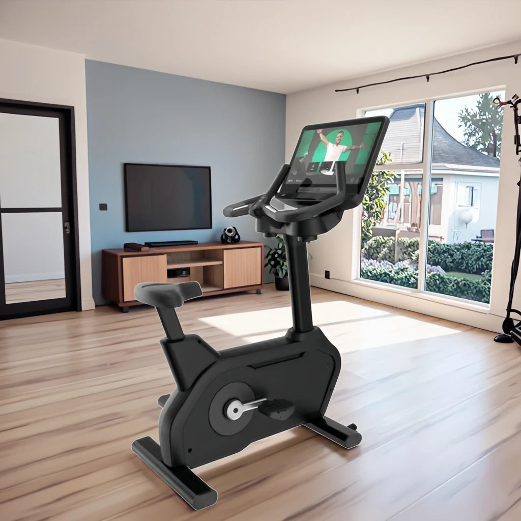 Commercial Cardio Training Workout Gym Equipment Indoor LCD Upright Exercise Bike For Club - Sun Studio