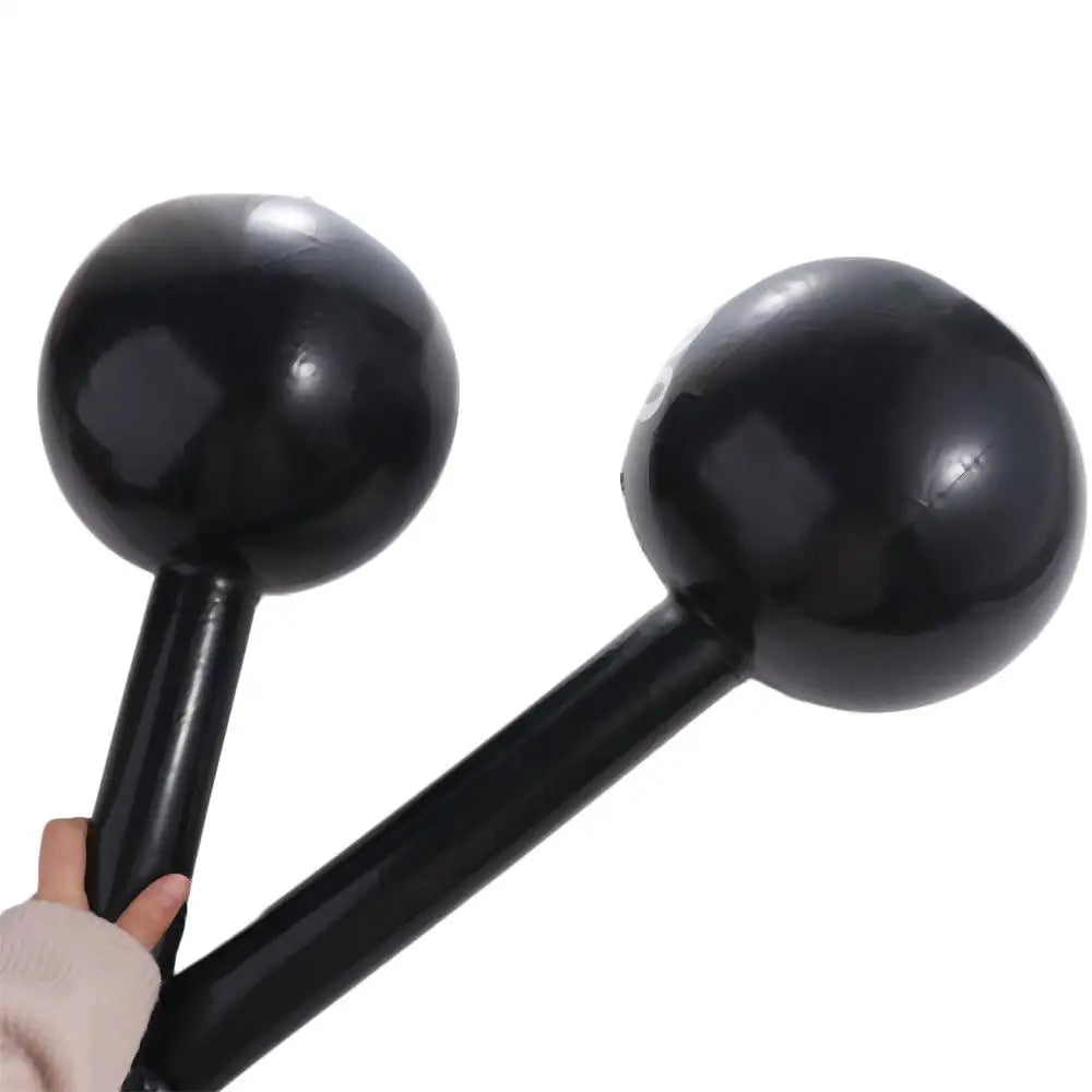 Gym Game Props Interaction Toys Inflatable Barbell Toys Thickened Sports  Inflatable Balloon Fitness Dumbbell Toys - Sun Studio