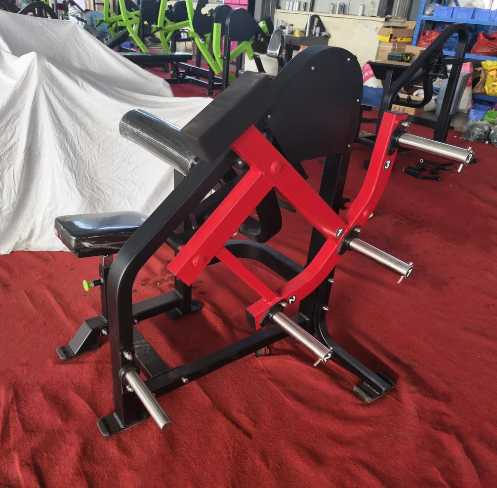 Gym Fitness Equipment Plate Loaded Seated Arm Curl Bench Machine - Sun Studio