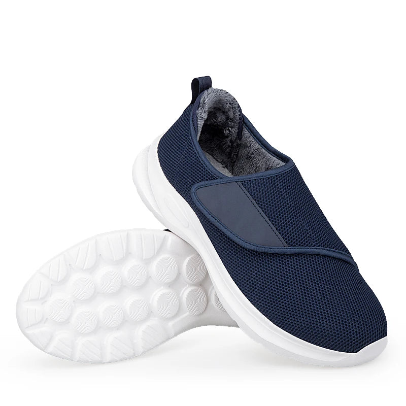 Winter Damen Orthopädie Breite Füße Geschwollene Gehen Freizeit Schuhe Daumen Eversion Anpassung Weich Bequem Diabetiker Herren Schuhe