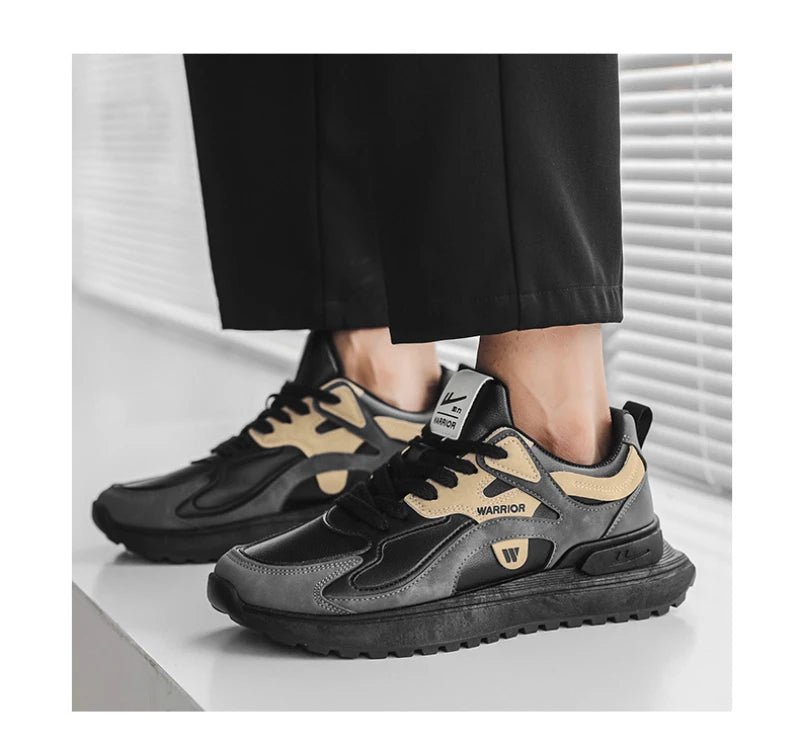Bequeme und Atmungsaktive Sportschuhe für Herren Neue Frühling und Herbst Stil Ins Trendy Freizeit Hongkong Stil Laufen Reisen