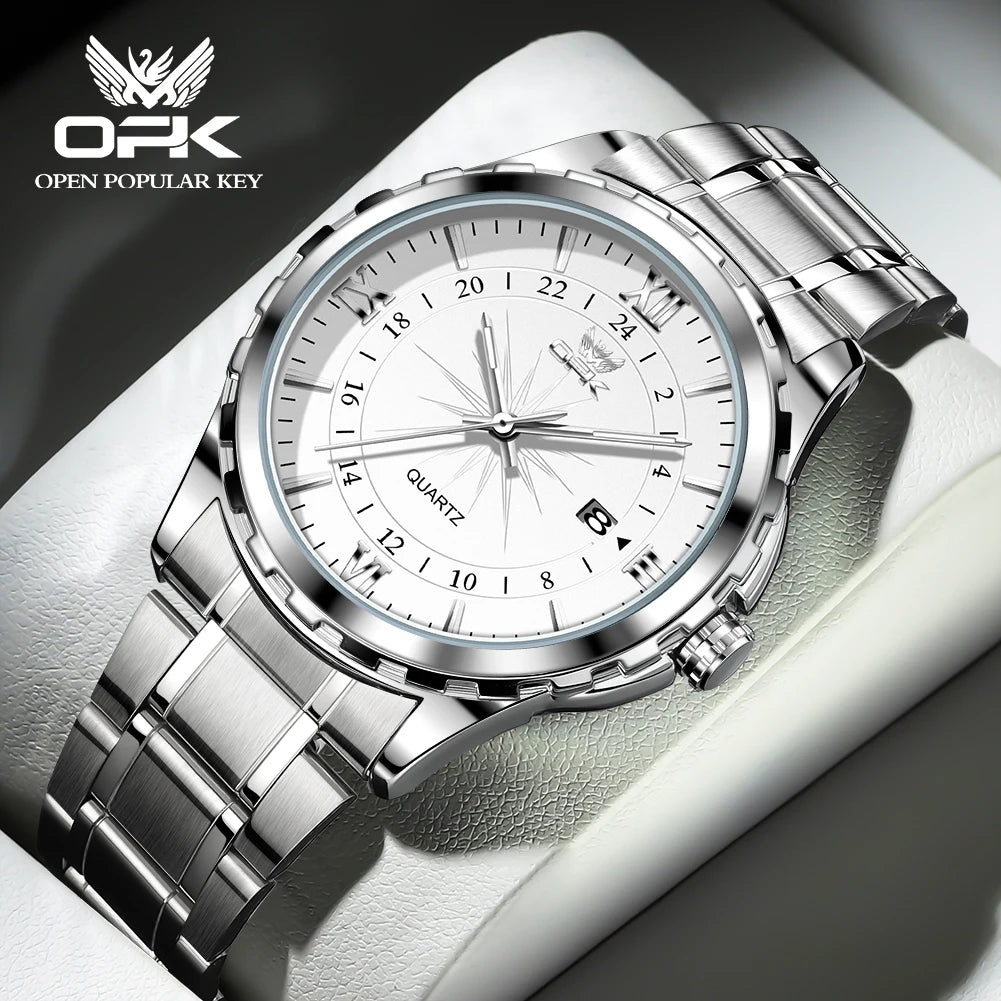 OPK Brand Men's Watches Stainless steel Roman Scale 6003 - Sun Studio