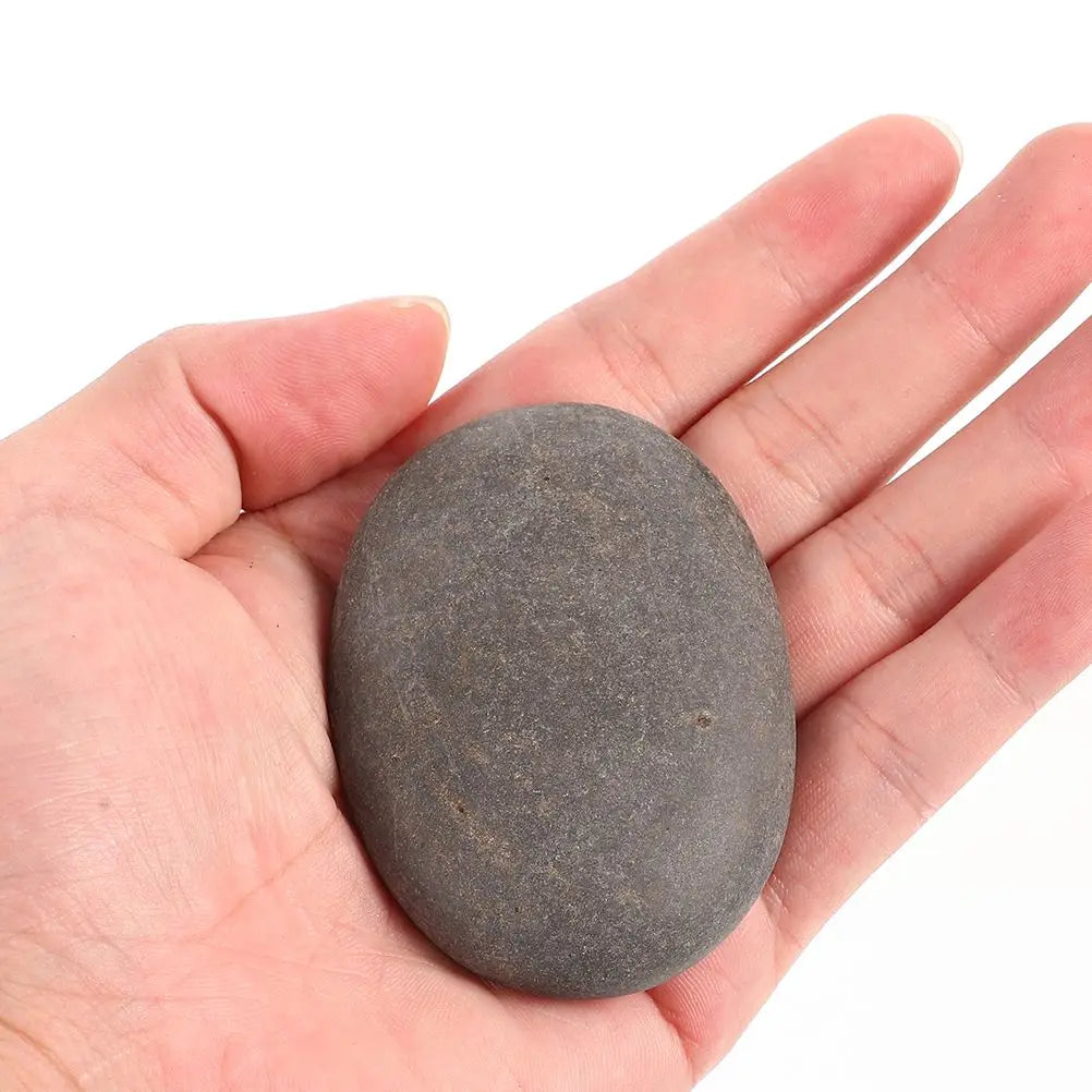 20 Pcs Painting Stone Pebbles For Painted Smooth Crafts Beach Flat Rocks Child Adults Natural - Sun Studio