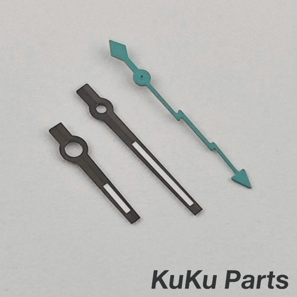 NH35 Lightning Second Green Luminous Hands Red Silver Gold Blue Watches Pointer For NH35 NH36 NH38 NH70 Movement Watches Needles - Sun Studio
