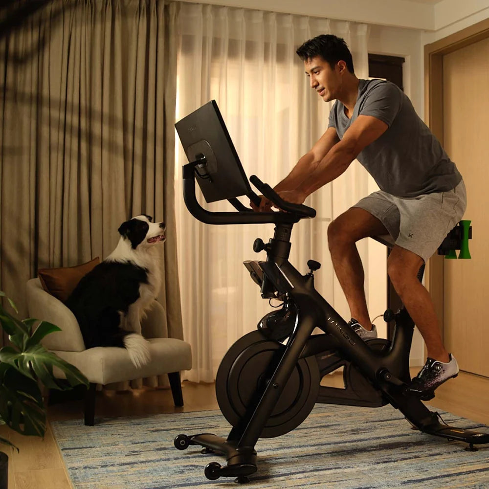Home Gym Fitness Indoor Cycling Trainer Bike Stationary Workout Bike with Metal Material for Home Use - Sun Studio