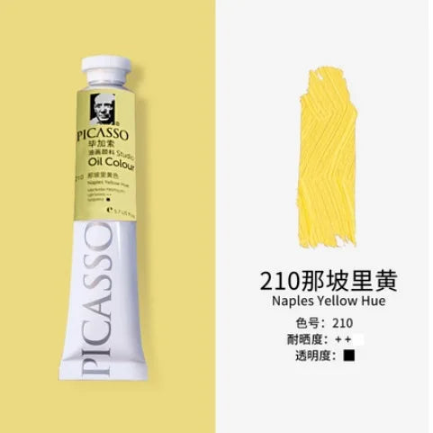 50/170ML Ölfarbenpigment für Anfänger und Studenten, die sich auf bildende Kunst konzentrieren, lichtechtes, feines Pigment