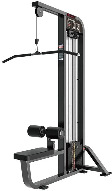 Commercial Gym Pin Load Selection Machine Lat Pulldown Seated Equipment With Adjustable Function For Chest And Arms Training - Sun Studio