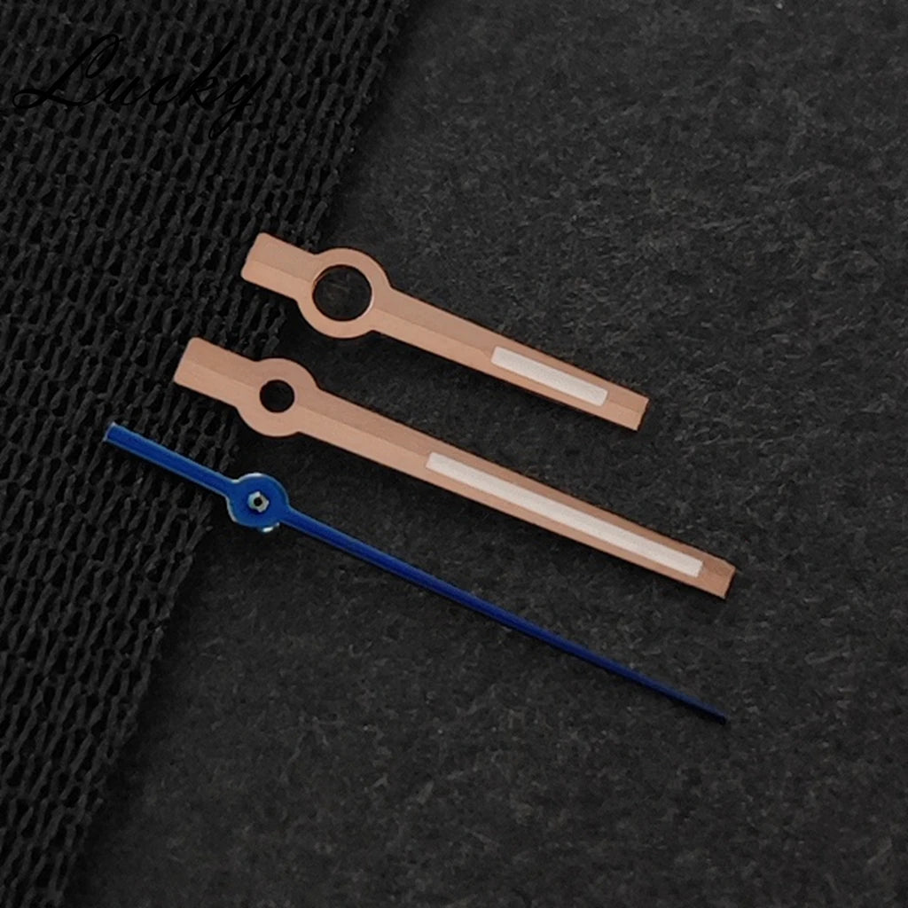 NH35 NH36 High Quality Hands Silver Gun Gold Rose Gold Watch Hands Green Luminous Watches Pointers Fit NH35/NH36/4R/7S Movement - Sun Studio