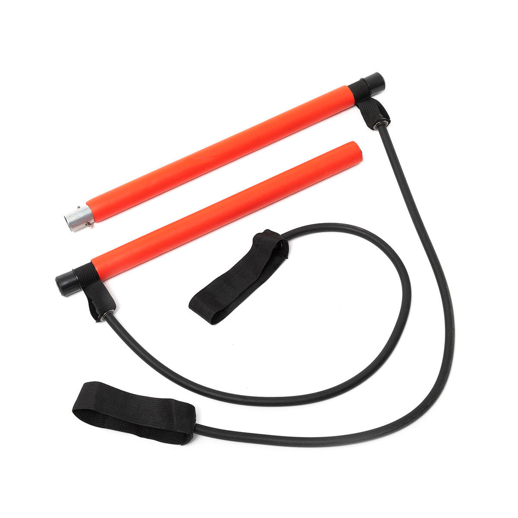 Fitness Bar with Resistance Bands and Exercise Guide Resibar - Sun Studio