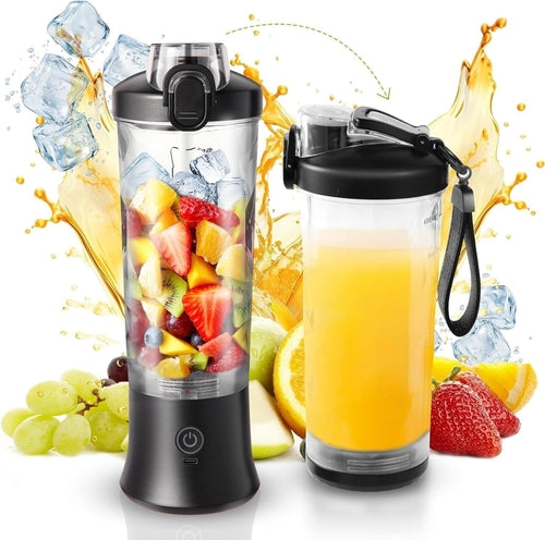 Portable Blender for Shakes and Smoothies, 20oz Rechargeable Electric - Sun Studio